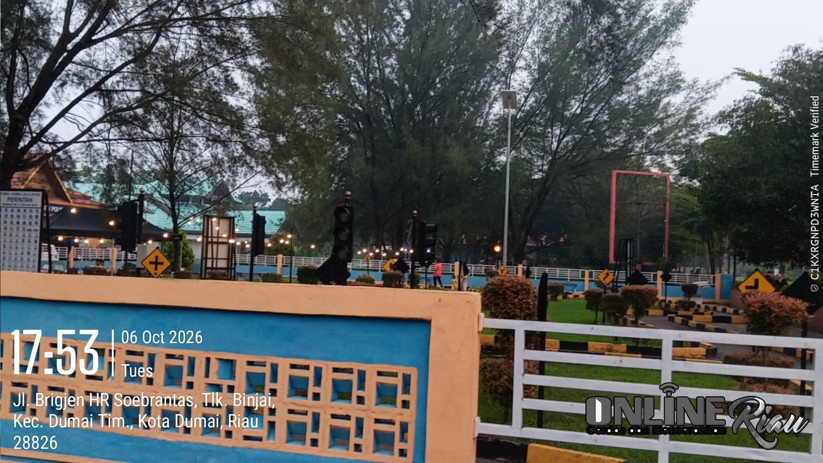 Taman Lalu Lintas Dumai Diduga Berubah Fungsi, DPRD Diminta Turun Tangan