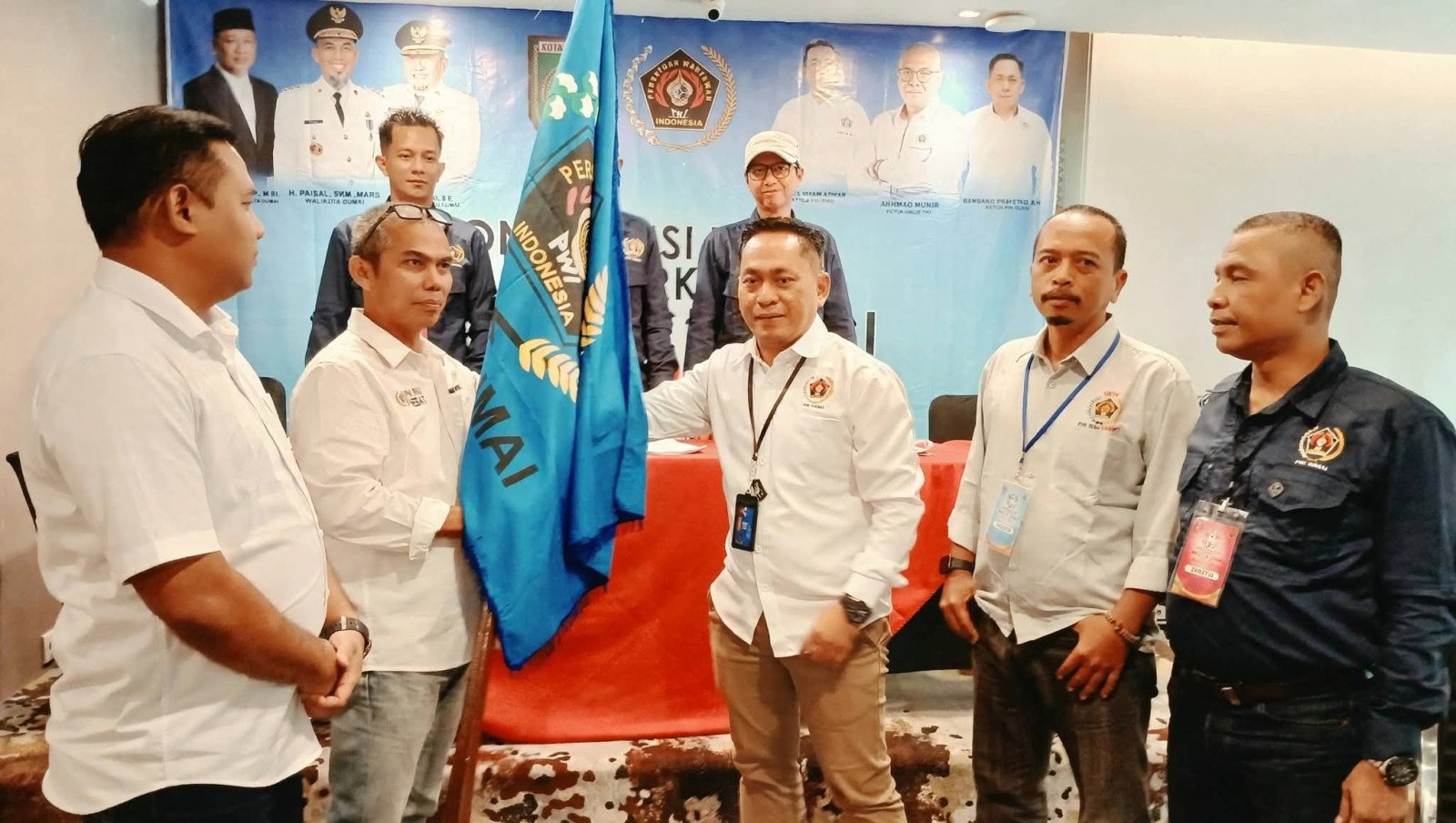 Bambang Prayetno Kembali Nakhodai PWI Dumai, Pelindo Harapkan Pers Makin Profesional