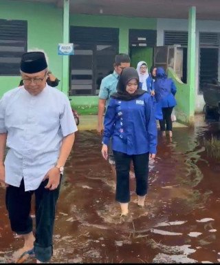 Turun ke Dumai, Sunaryo: Semoga Banjir Segera Mereda, Warga Kembali Beraktivitas Normal
